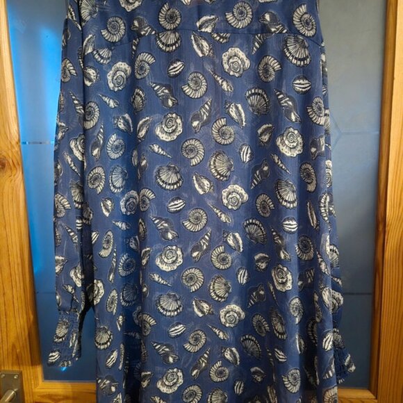 Love Mark heyes shell pattern shirt bnwt size 18 - Picture 9 of 9